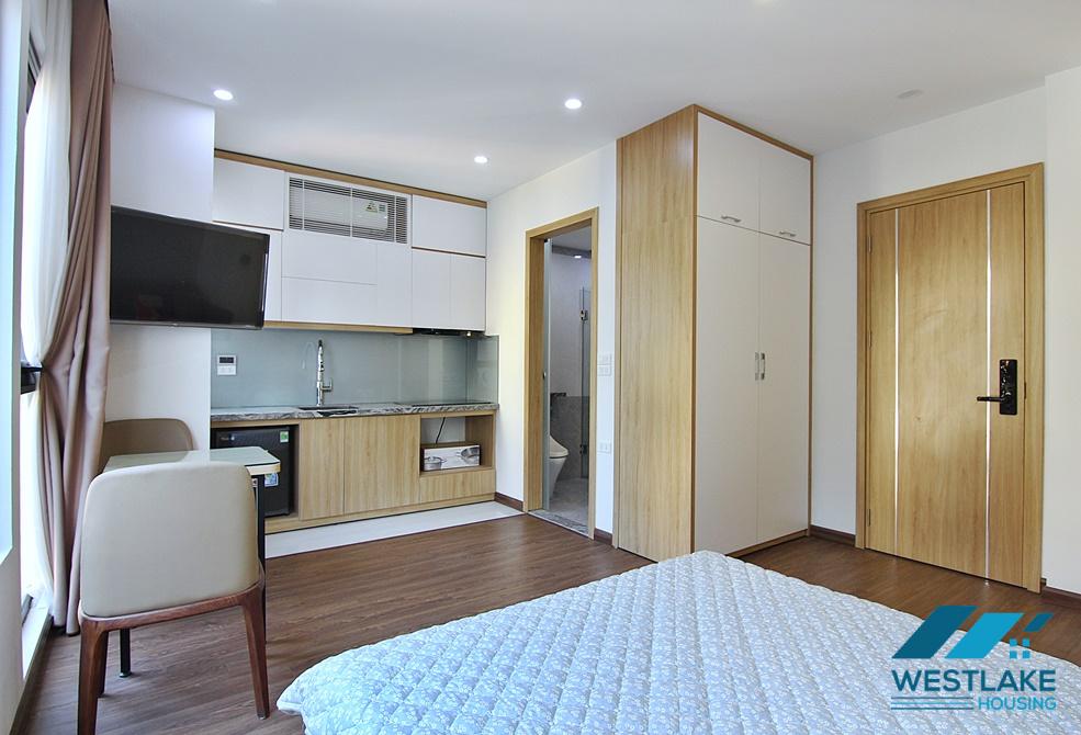 A bright and affordable price studio apartment for rent in To Ngoc Van, Tay Ho, Ha Noi