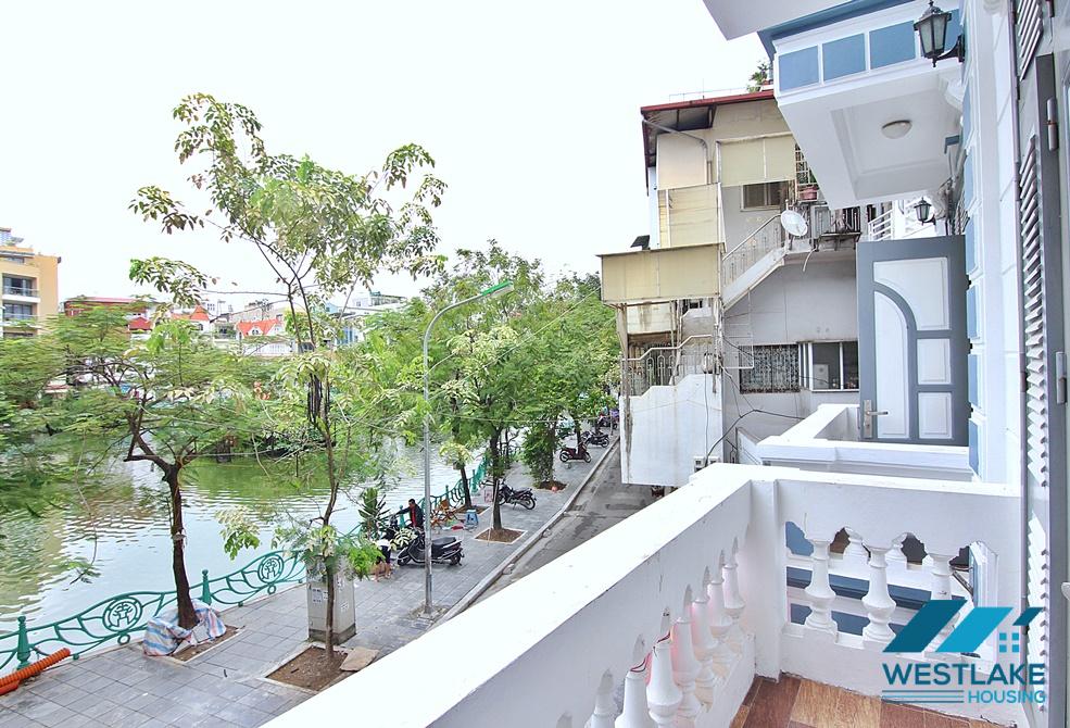 Lake view office for rent in Vu mien, Tay ho