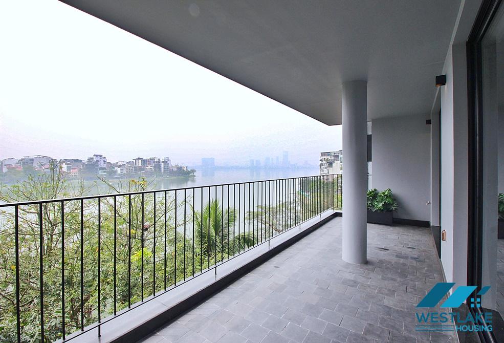 Căn Hộ 4 Phòng Ngủ Sang Trọng, Ban Công Rộng, View Hồ Tuyệt Đẹp Cho Thuê Trên Phố Quảng An, Tây Hồ, Hà Nội