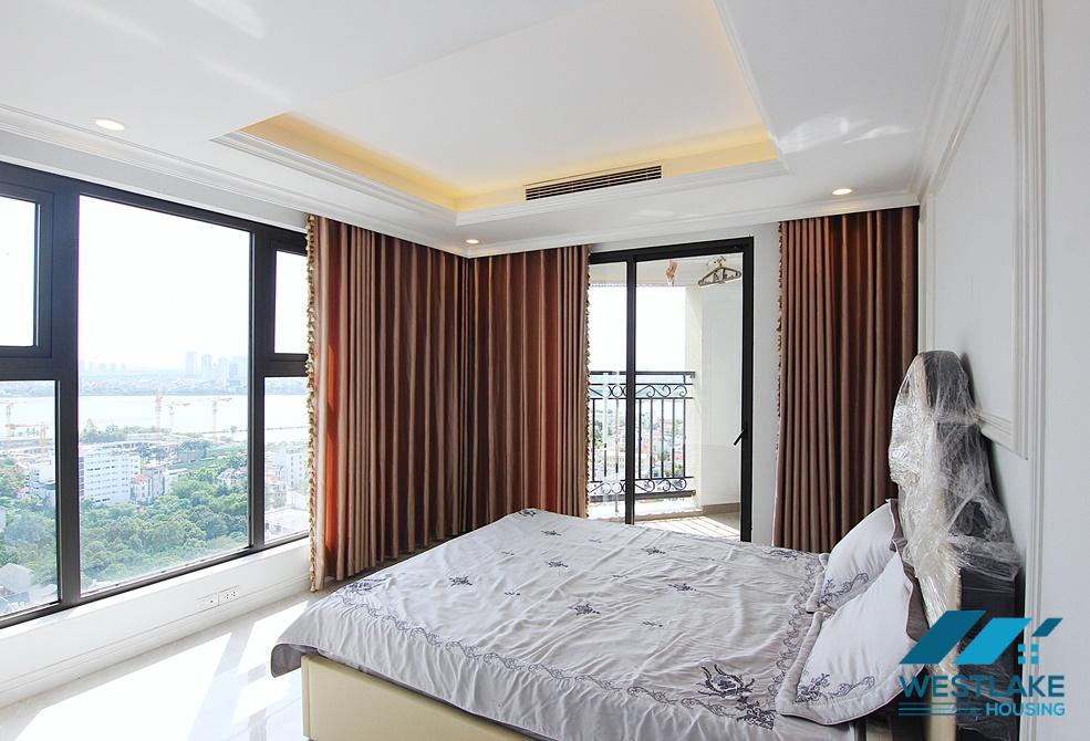 Căn hộ D'Le Roi Soleil tuyệt đẹp với tầm nhìn tuyệt đẹp ra Hồ Tây cho thuê