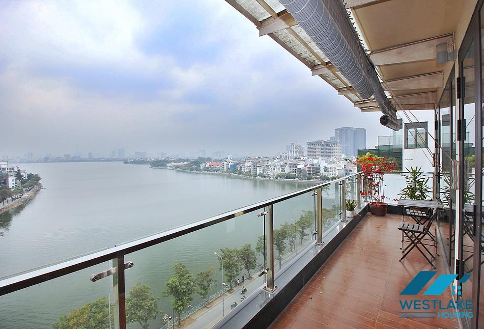 Cho Thuê Căn Hộ 3 Phòng Ngủ Đẹp View Hồ, Giá Tốt Tại Xuân Diệu, Tây Hồ