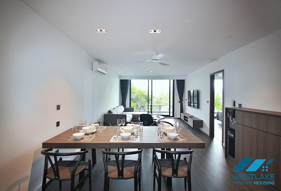 A beautiful 04 bedrooms apartment for rent on Quang An Street, Tay Ho, Ha Noi