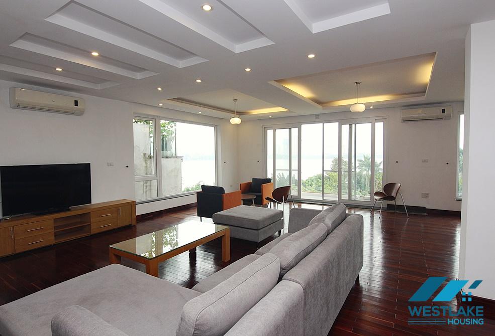 High quality apartment with lake view for rent in Westlake area, Hanoi