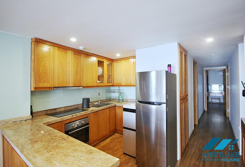 Beautiful lake view 2 bedroom apartment for rent in Nhat chieu, Tay ho