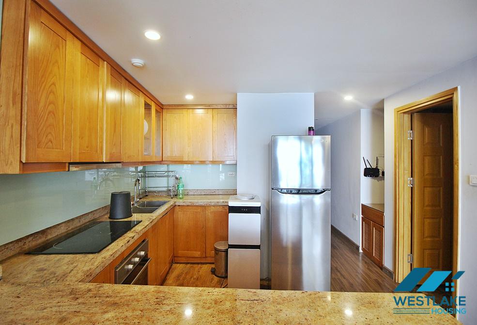 Beautiful lake view 2 bedroom apartment for rent in Nhat chieu, Tay ho