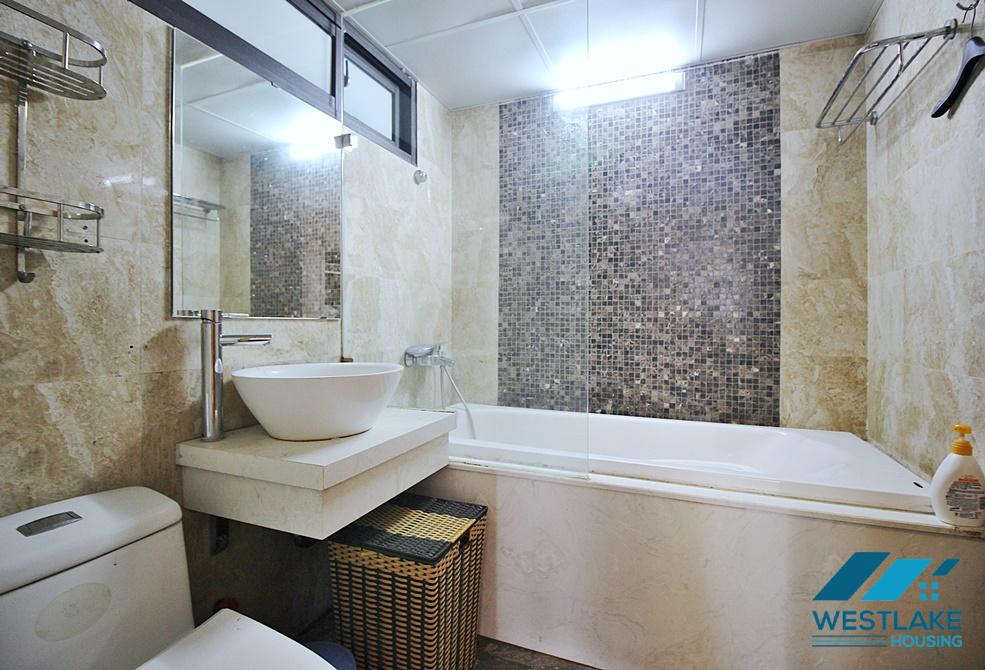 Beautiful lake view 2 bedroom apartment for rent in Nhat chieu, Tay ho