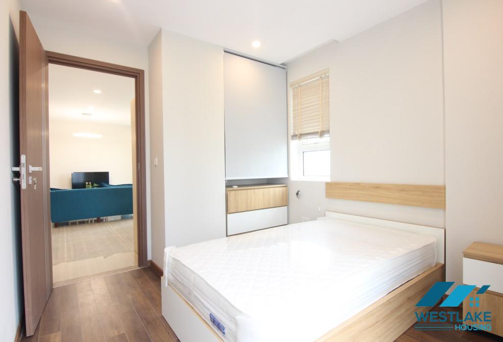 Nice high floor two bedrooms apartment for rent in L3 building, Cipitra urban, Tay Ho, Ha Noi