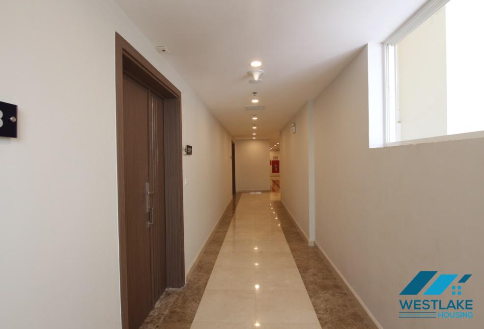 Nice high floor two bedrooms apartment for rent in L3 building, Cipitra urban, Tay Ho, Ha Noi