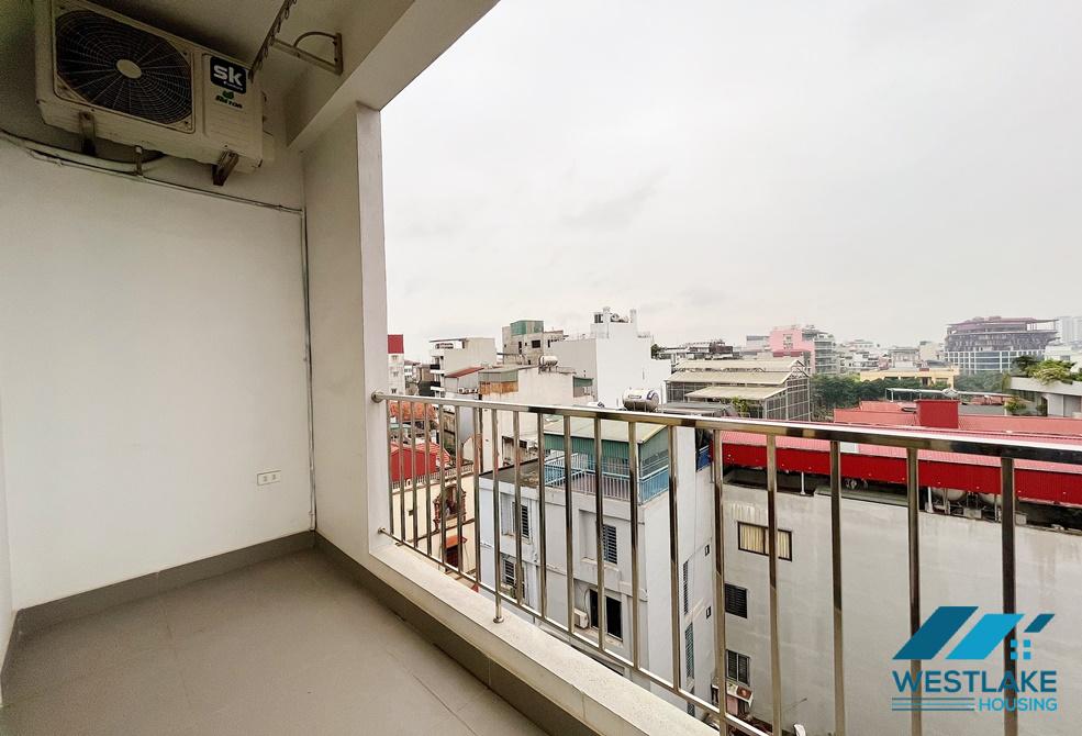 Bright and spacious one bedroom apartment for rent on Trinh Cong Son street, Tay Ho, Ha Noi