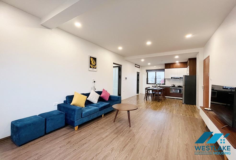 Bright and spacious one bedroom apartment for rent on Trinh Cong Son street, Tay Ho, Ha Noi