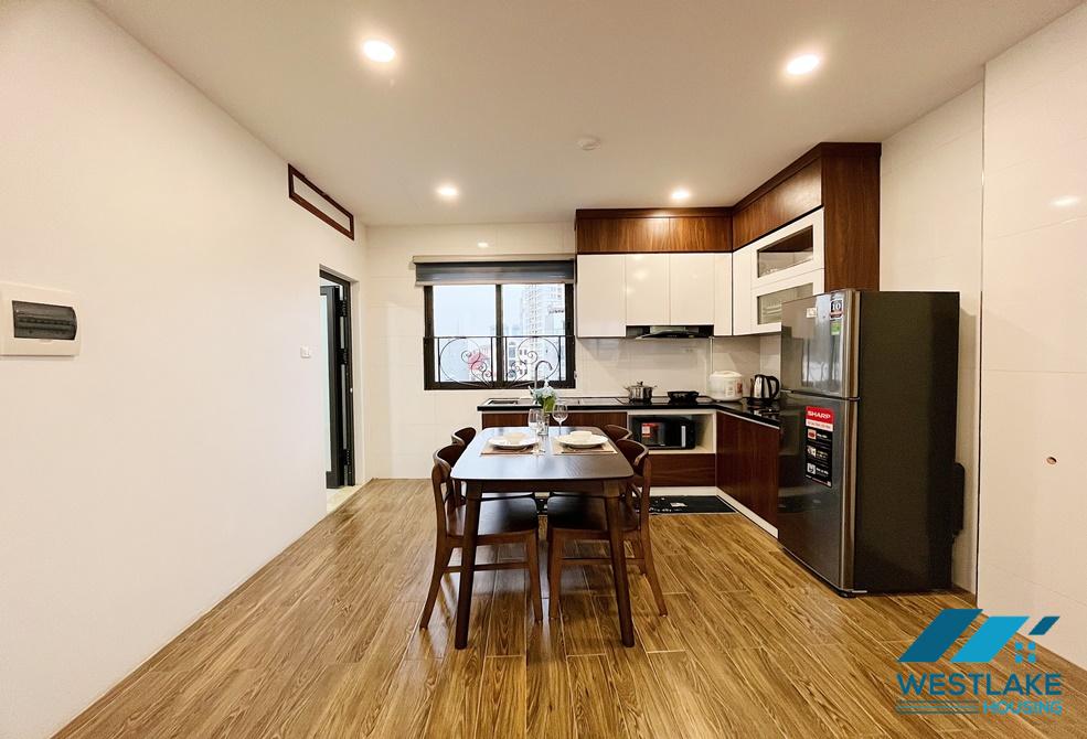 Bright and spacious one bedroom apartment for rent on Trinh Cong Son street, Tay Ho, Ha Noi