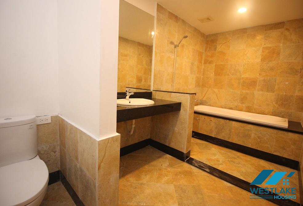 A beautiful lake view 3 bedroom apartment in Tay ho, Hanoi