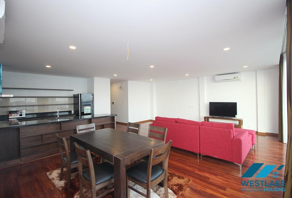 A beautiful lake view 3 bedroom apartment in Tay ho, Hanoi