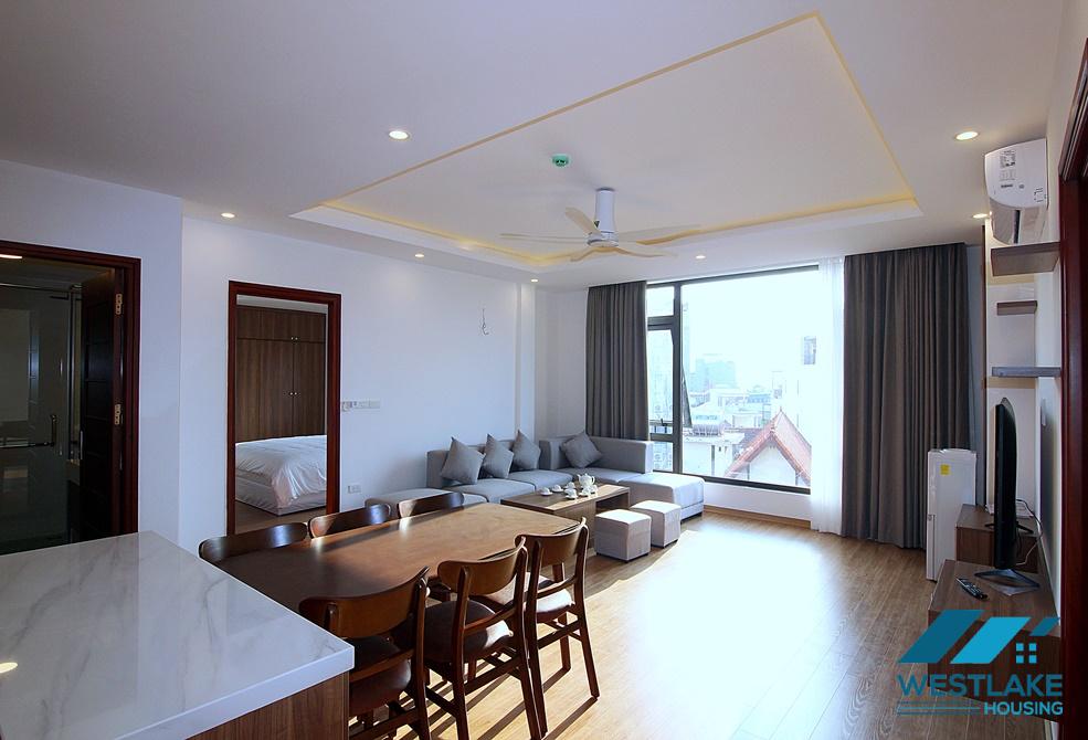 An excellent and charming apartment with 2 bedrooms for rent on Xuan Dieu, Tay Ho, Hanoi