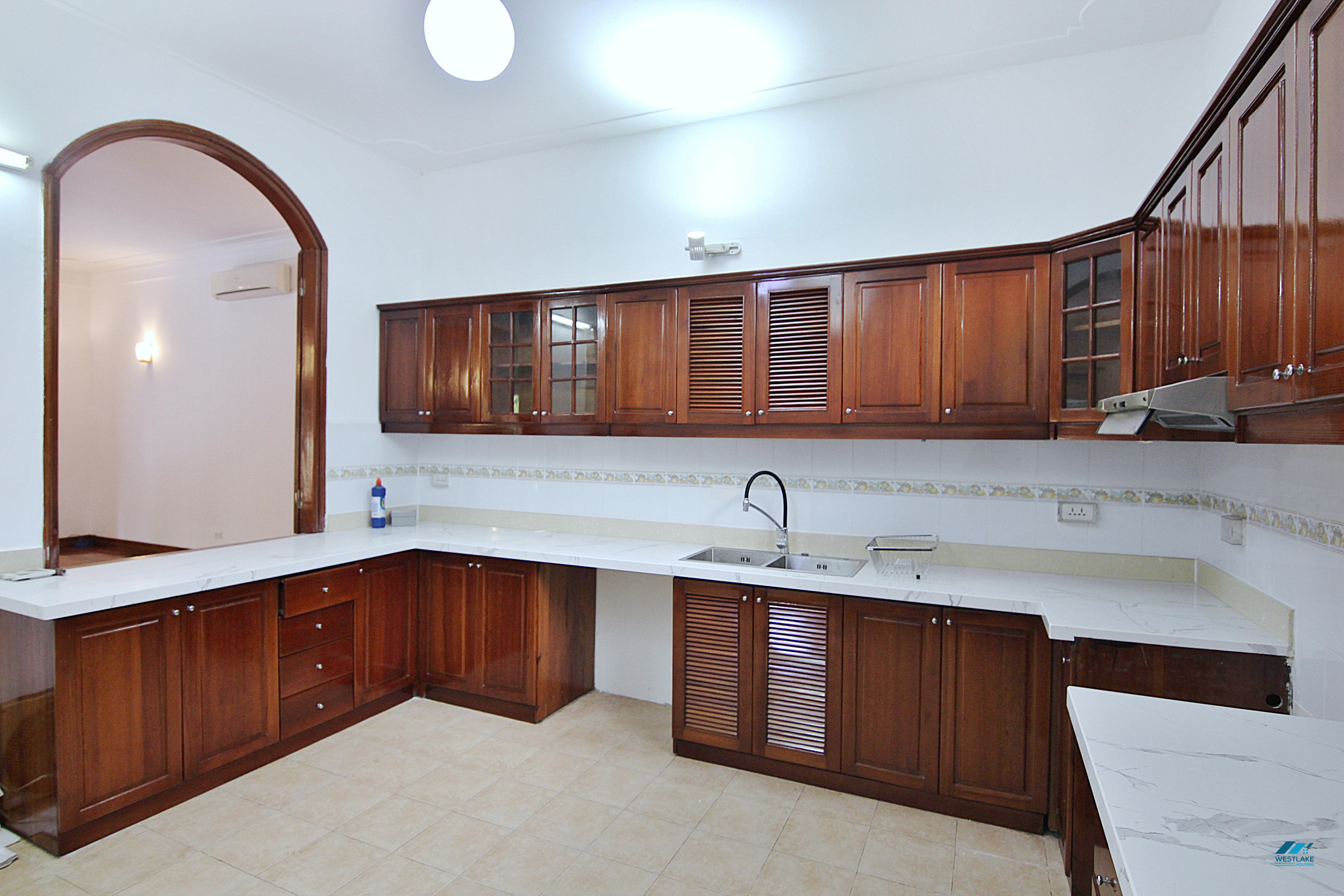 Large five bedrooms house with big yard and private swimming pool for rent in Tay Ho, Ha Noi