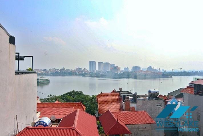 A beautiful 2 bedroom apartment with lake view for rent in Nhat Chieu, Tay Ho, Ha Noi