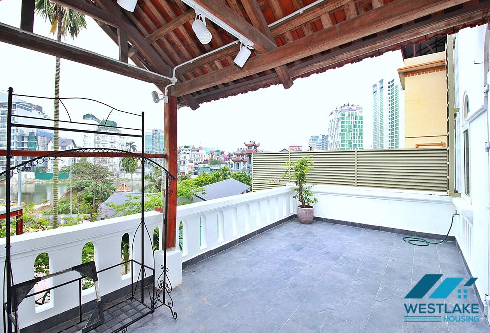 Cho Thuê Nhà 3 Phòng Ngủ Mới Cải Tạo Lại, Ban Công Sân Vườn Rộng Thoáng Sáng Tại Tây Hồ, Hà Nội
