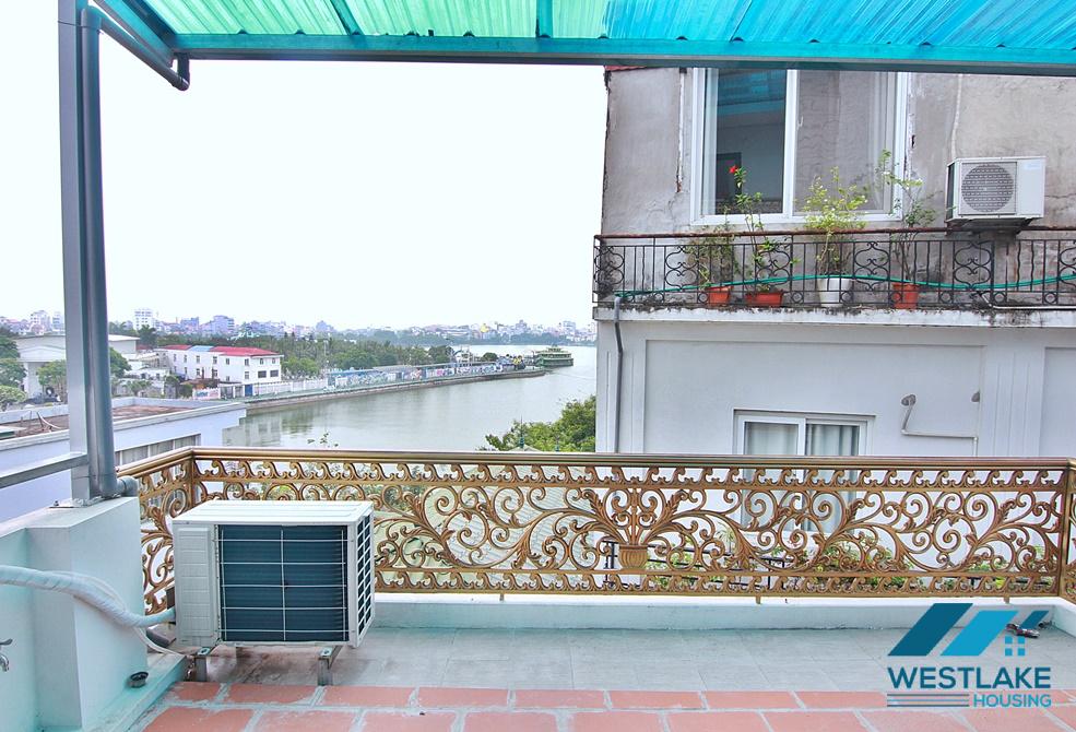Căn Hộ Môt Phòng Ngủ Hoàn Toàn Mới Với Ban Công Rộng, View Hồ Cho Thuê Tại  Phố Nhật Chiêu Tây Hồ, Hà Nội