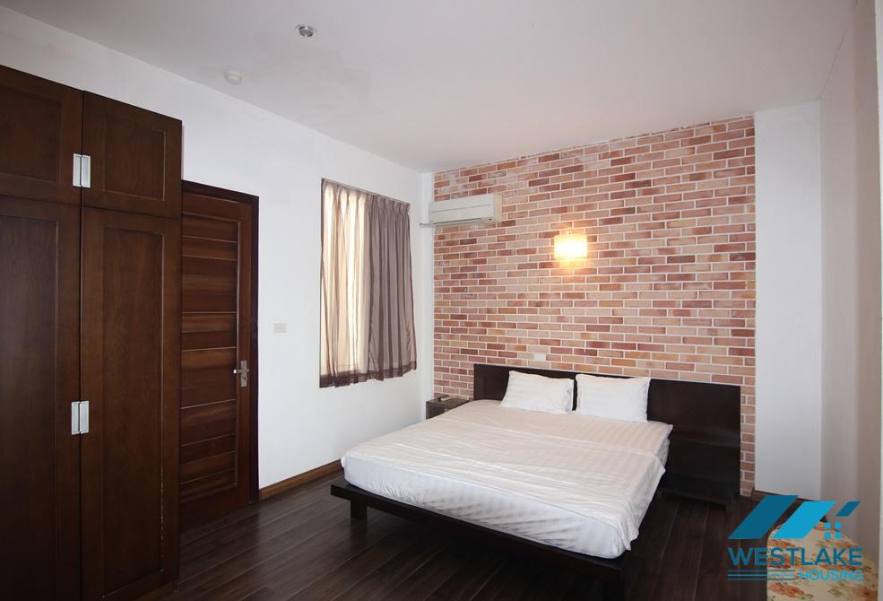 Cosy one bedroom apartment with large balcony for rent in Tay Ho, Ha Noi