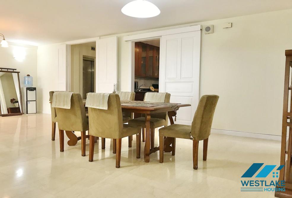 An affordable 4 bedroom property for rent in Ciputra Compound, Tay Ho, Ha Noi