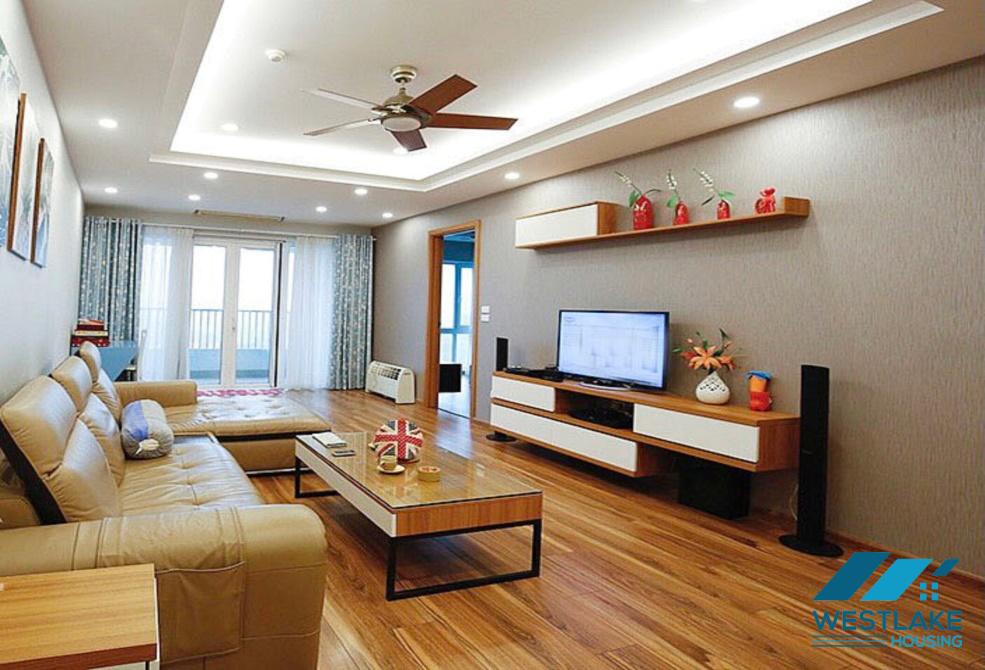 High floor three bedroom apartment for rent in Ciputra, Tay Ho, Ha Noi
