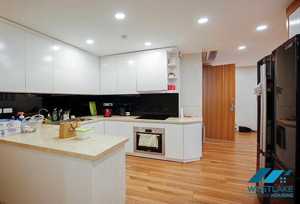 High floor three bedroom apartment for rent in Ciputra, Tay Ho, Ha Noi