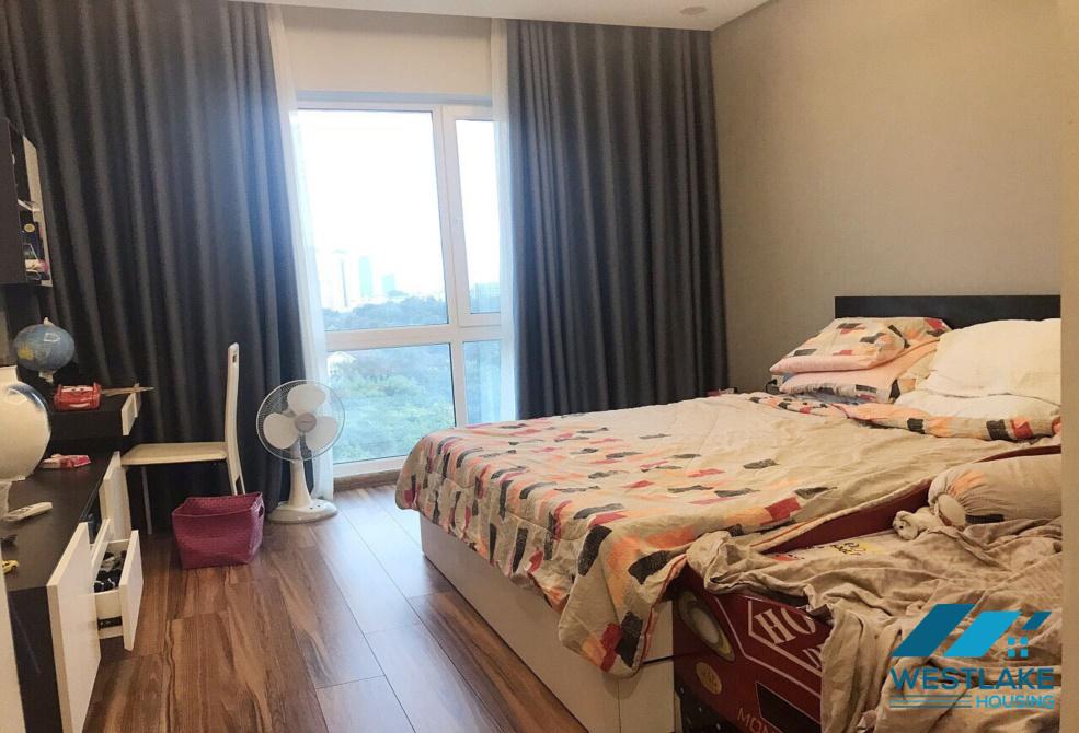 High floor three bedroom apartment for rent in Ciputra, Tay Ho, Ha Noi