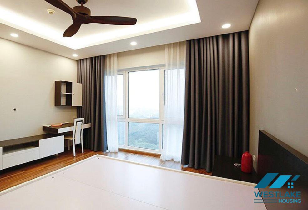 High floor three bedroom apartment for rent in Ciputra, Tay Ho, Ha Noi