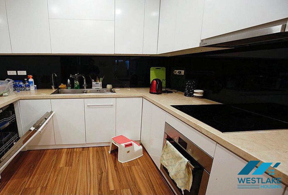 High floor three bedroom apartment for rent in Ciputra, Tay Ho, Ha Noi