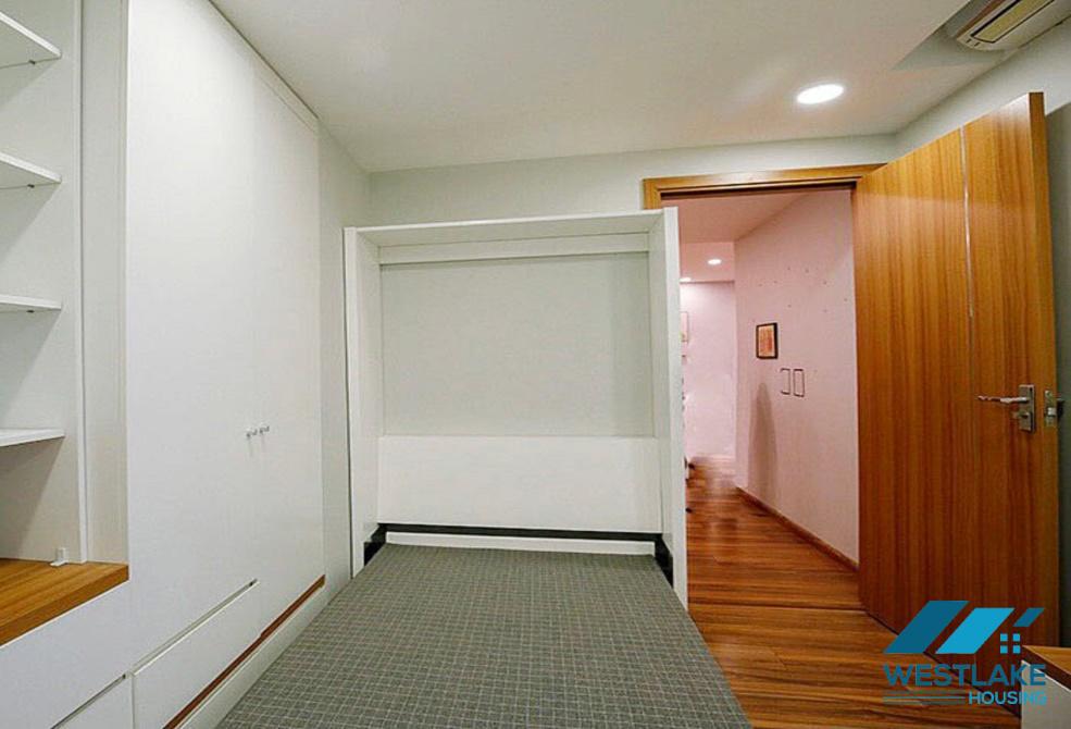 High floor three bedroom apartment for rent in Ciputra, Tay Ho, Ha Noi