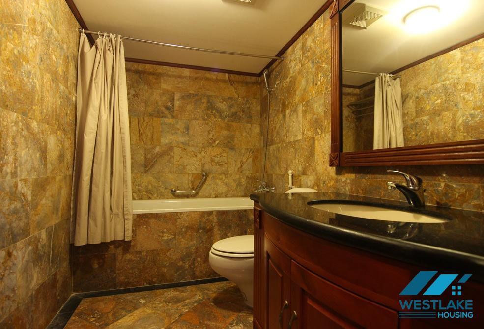 A spacious 3 bedroom apartment for rent in Tay Ho, Ha Noi