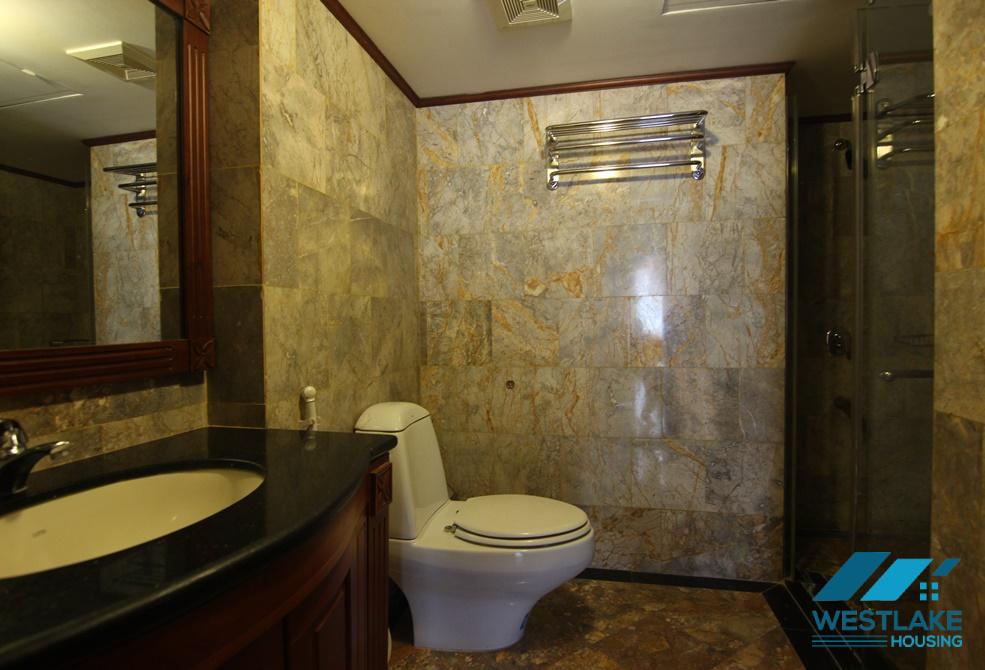 A spacious 3 bedroom apartment for rent in Tay Ho, Ha Noi
