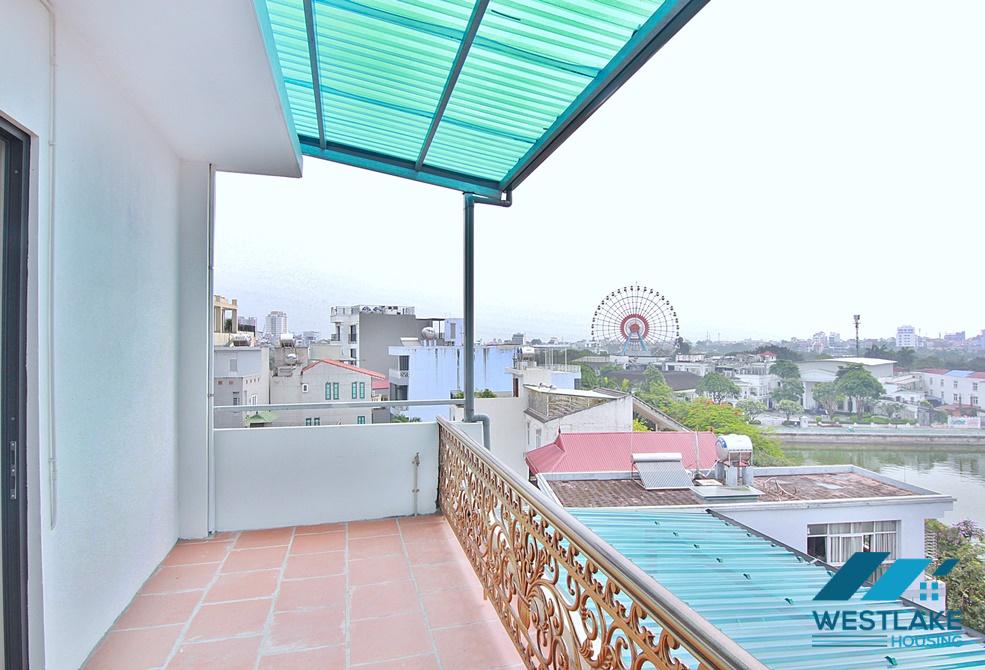 Cho Thuê Căn Hộ 1 Phòng Ngủ Mới Đẹp, Ban Công Rộng View Hồ Tại Nhật chiểu, Tây Hồ, Hà Nội