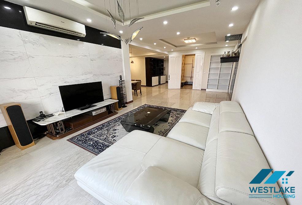 A spacious 3 bedrooms apartment for rent in P building, Ciputra, Tay Ho, Ha Noi