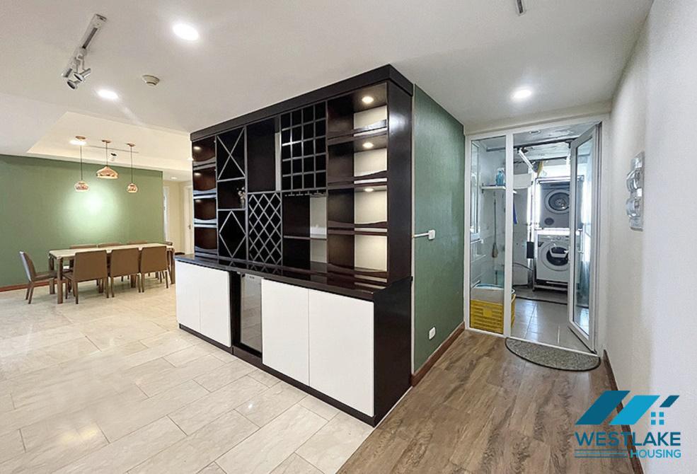 A spacious 3 bedrooms apartment for rent in P building, Ciputra, Tay Ho, Ha Noi