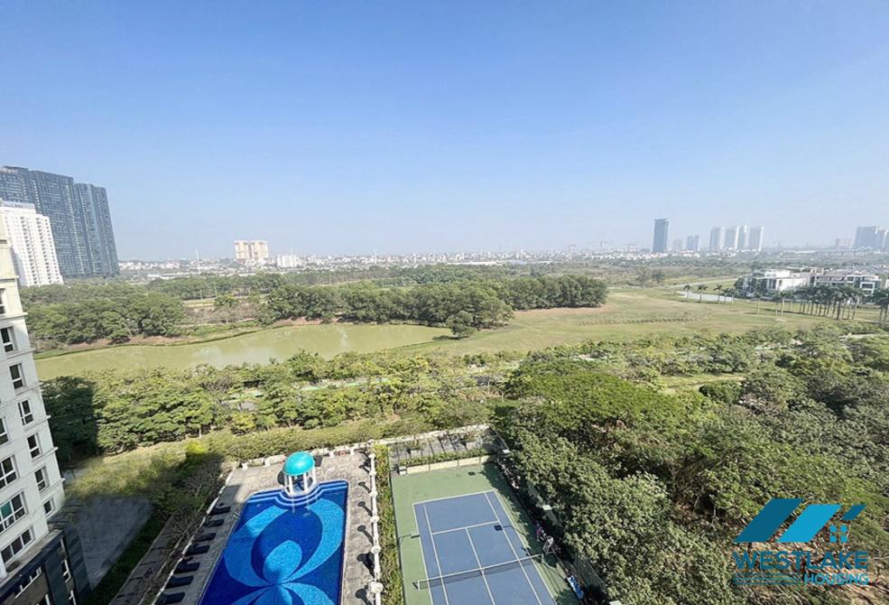 A spacious 3 bedrooms apartment for rent in P building, Ciputra, Tay Ho, Ha Noi