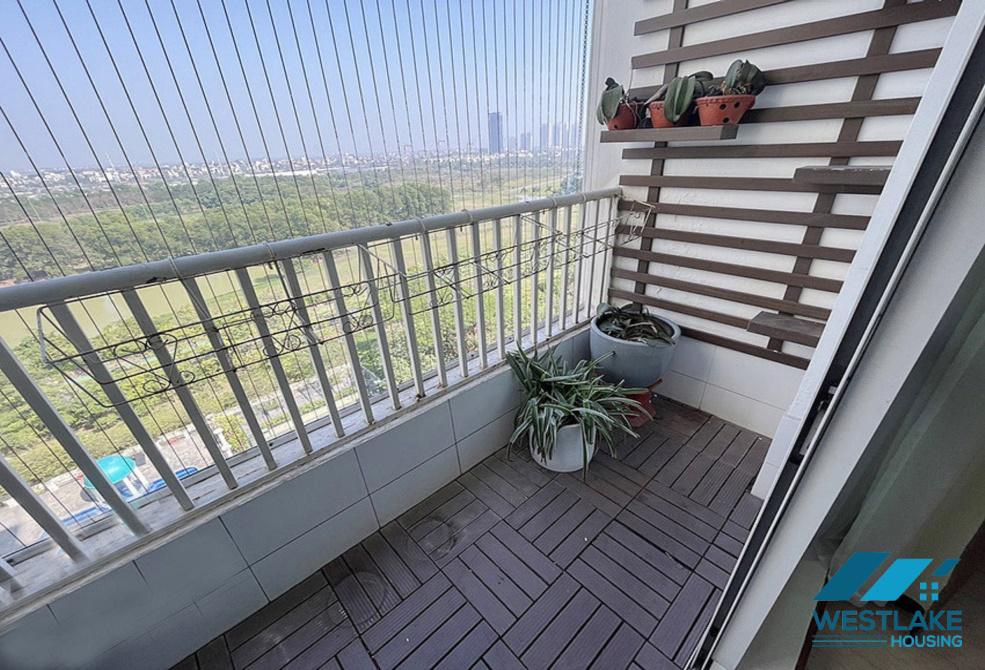 A spacious 3 bedrooms apartment for rent in P building, Ciputra, Tay Ho, Ha Noi
