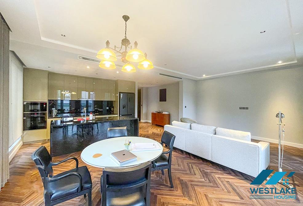 A brand new and modern 3 bedroom apartment for rent in Tay Ho, Ha Noi