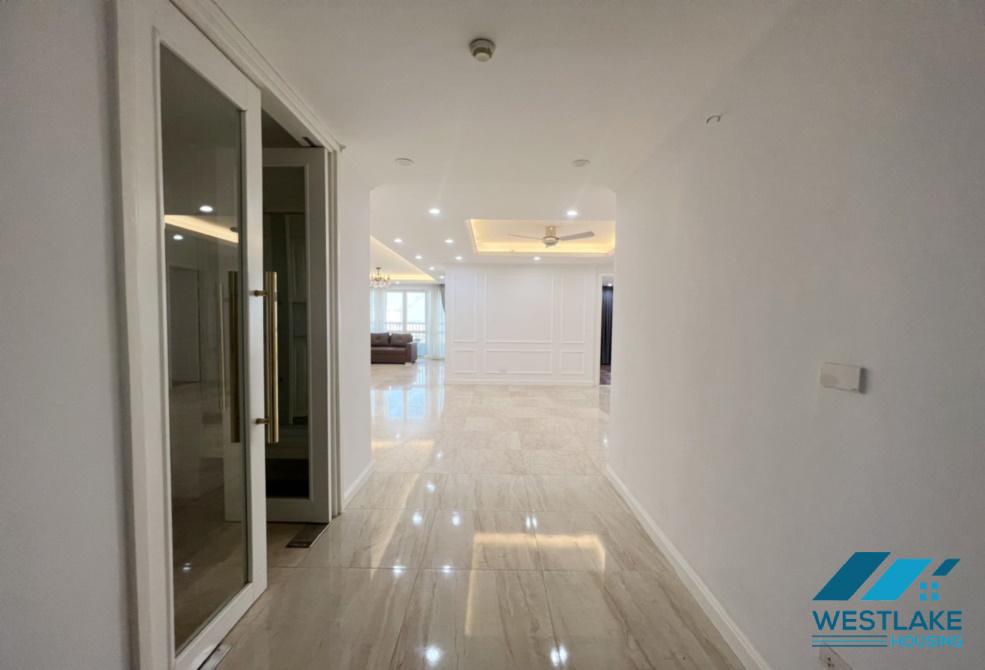 Renovated 3 beds apartment for rent in P building, Ciputra, Tay Ho