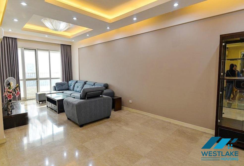 A spacious and stylish 3 bedroom apartment in Ciputra P Tower for rent