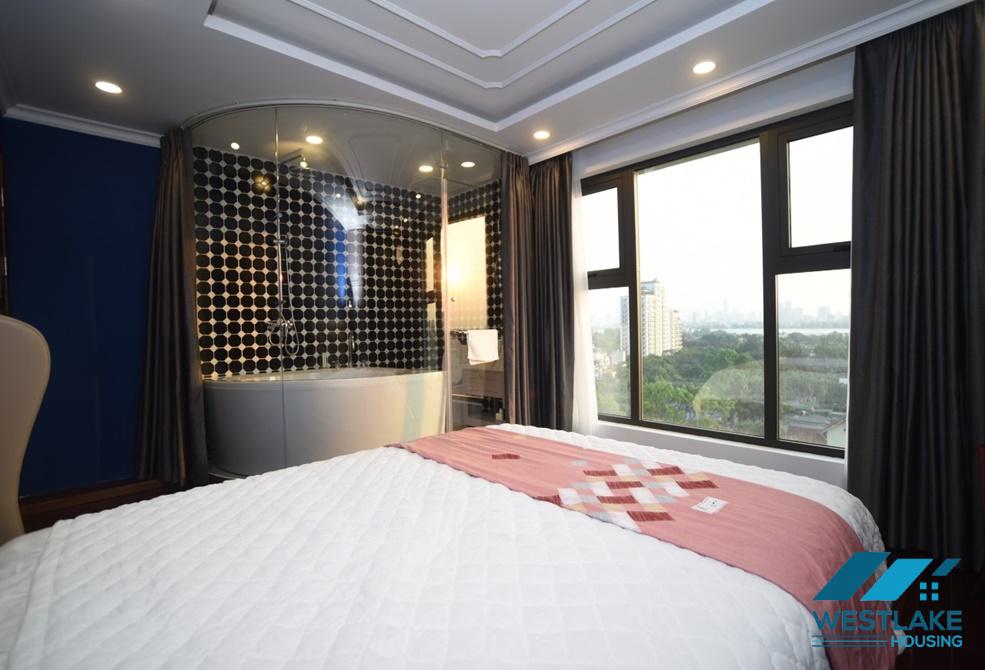Cho thuê căn hộ 2 phòng ngủ đầy đủ nội thất chất lượng tại D'Le Roi Soleil Tây Hồ