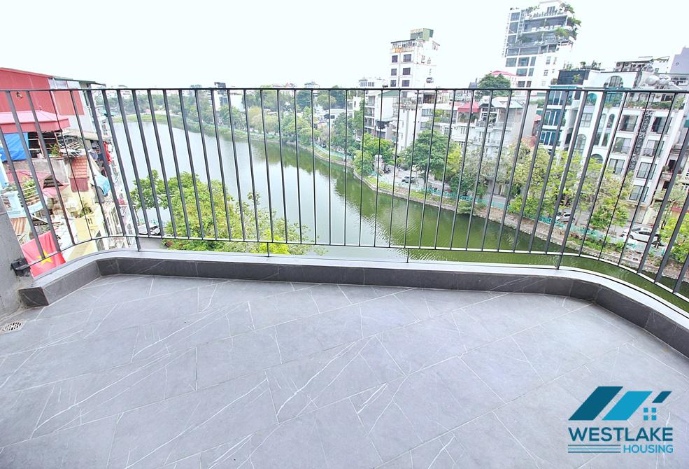 Cho Thuê Căn Hộ Duplex 2 Phòng Ngủ Mới Đẹp, Ban Công Rộng Thoáng View Hồ Tại  Phố Vũ Miên Tây Hồ Hà Nội