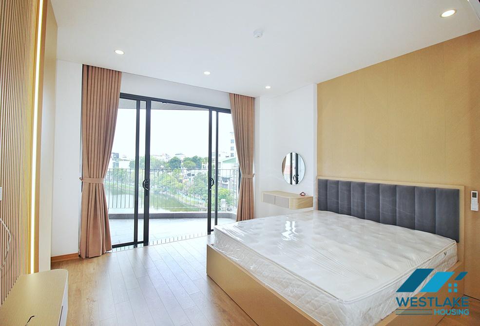 Cho Thuê Căn Hộ Duplex 2 Phòng Ngủ Mới Đẹp, Ban Công Rộng Thoáng View Hồ Tại  Phố Vũ Miên Tây Hồ Hà Nội