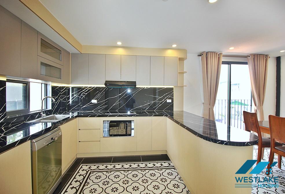 Cho Thuê Căn Hộ Duplex 2 Phòng Ngủ Mới Đẹp, Ban Công Rộng Thoáng View Hồ Tại  Phố Vũ Miên Tây Hồ Hà Nội