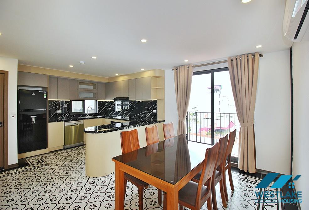 Cho Thuê Căn Hộ Duplex 2 Phòng Ngủ Mới Đẹp, Ban Công Rộng Thoáng View Hồ Tại  Phố Vũ Miên Tây Hồ Hà Nội
