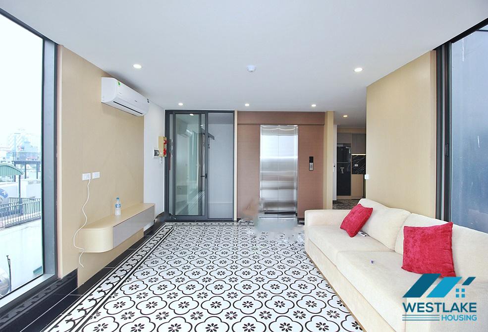 Cho Thuê Căn Hộ Duplex 2 Phòng Ngủ Mới Đẹp, Ban Công Rộng Thoáng View Hồ Tại  Phố Vũ Miên Tây Hồ Hà Nội