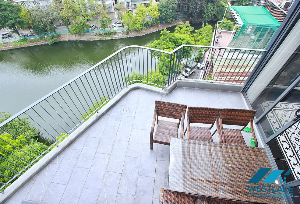 Cho Thuê Căn Hộ Duplex 2 Phòng Ngủ Mới Đẹp, Ban Công Rộng Thoáng View Hồ Tại  Phố Vũ Miên Tây Hồ Hà Nội