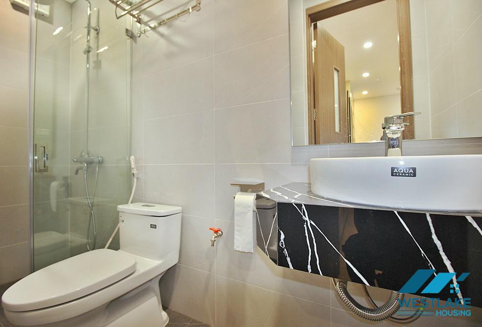 Lake view and brand new one bedroom apartment for rent in Vu Mien st, Tay Ho