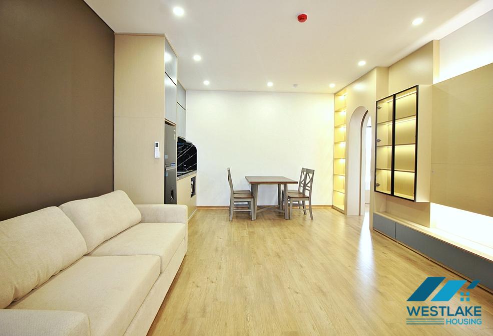 Morden and lake view 1 bedroom apartment for rent in Vu Mien st, Tay Ho