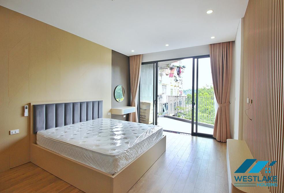 Morden and lake view 1 bedroom apartment for rent in Vu Mien st, Tay Ho